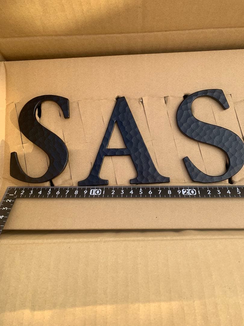 オンリーワンクラブ　ネームプレート　表札　SASAKI