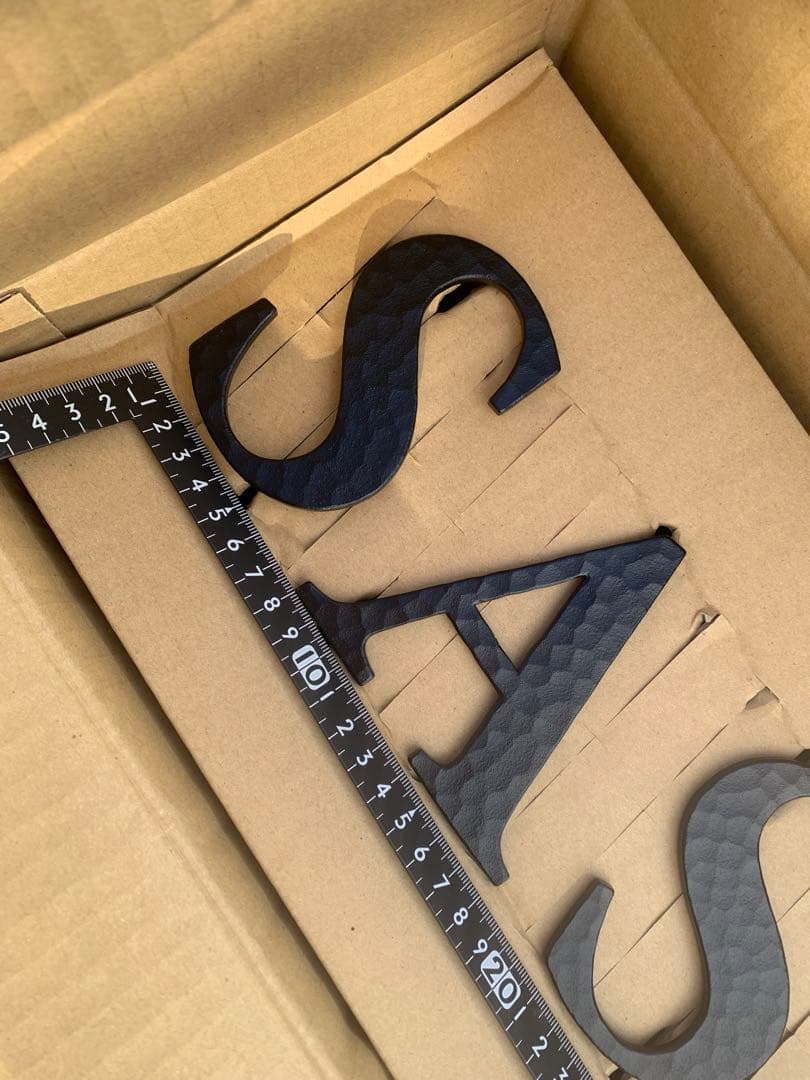 オンリーワンクラブ　ネームプレート　表札　SASAKI