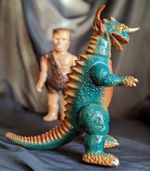 フランケンシュタイン＆バラゴン（マーミット）ソフビフィギュア２体セット