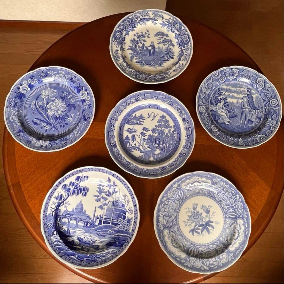 【美品】スポード ★ブルールームコレクション★コンプリート　6枚②