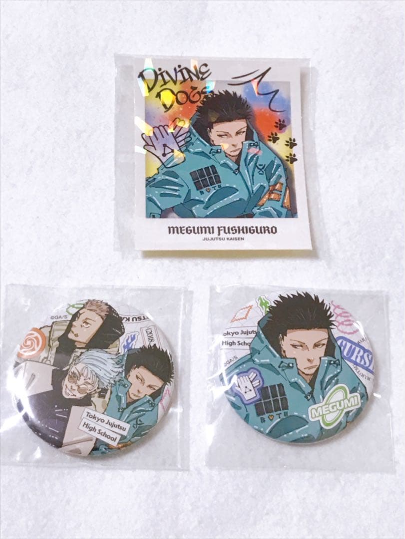 ジャンプギガ 呪術廻戦 ジャンプGIGA SUMMER 缶バッジ 伏黒恵 - メルカリ