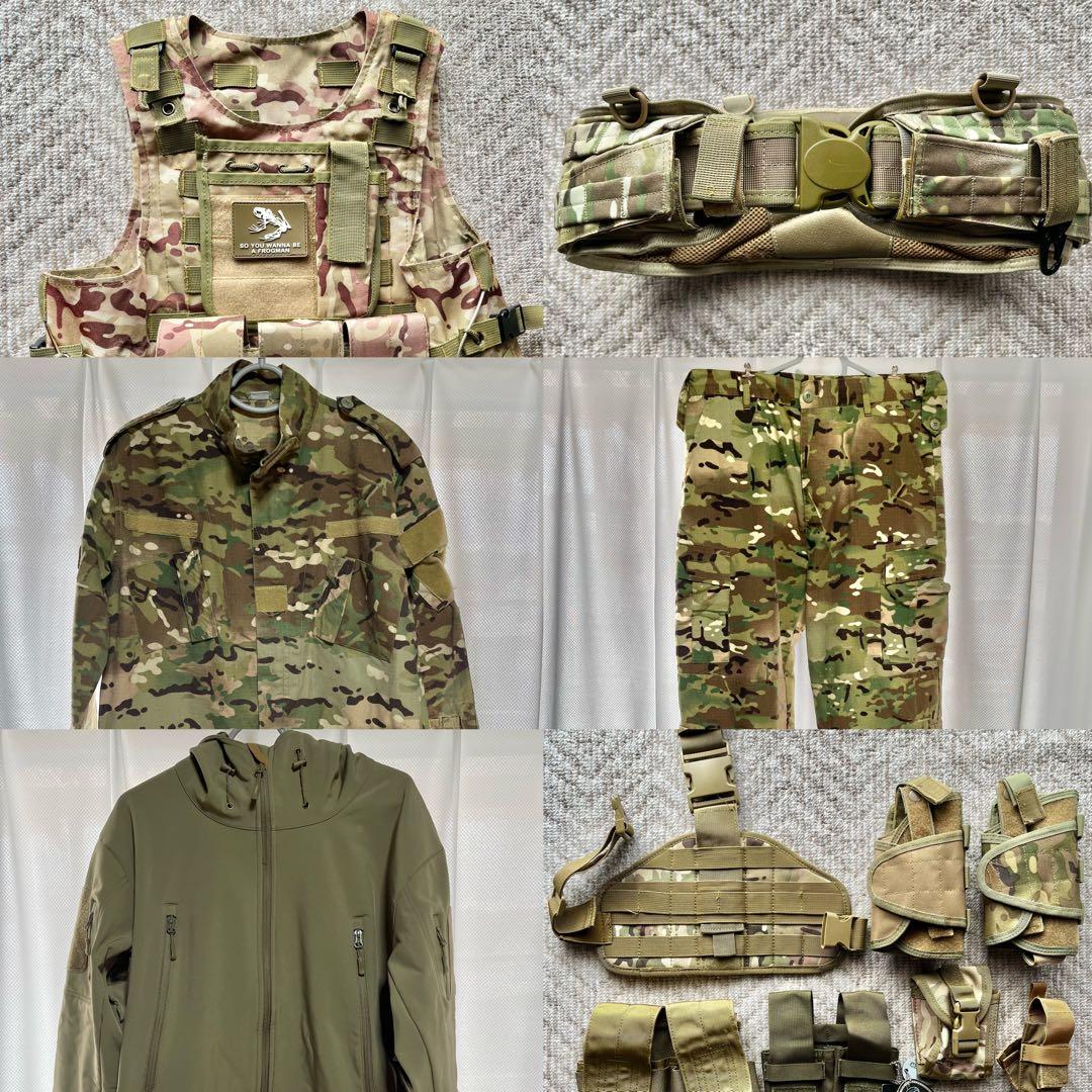 【中古】サバゲー　ミリタリー　装備　　まとめ売り Yahoo!オークション -「サバゲーまとめ」の落札相場・落札価格