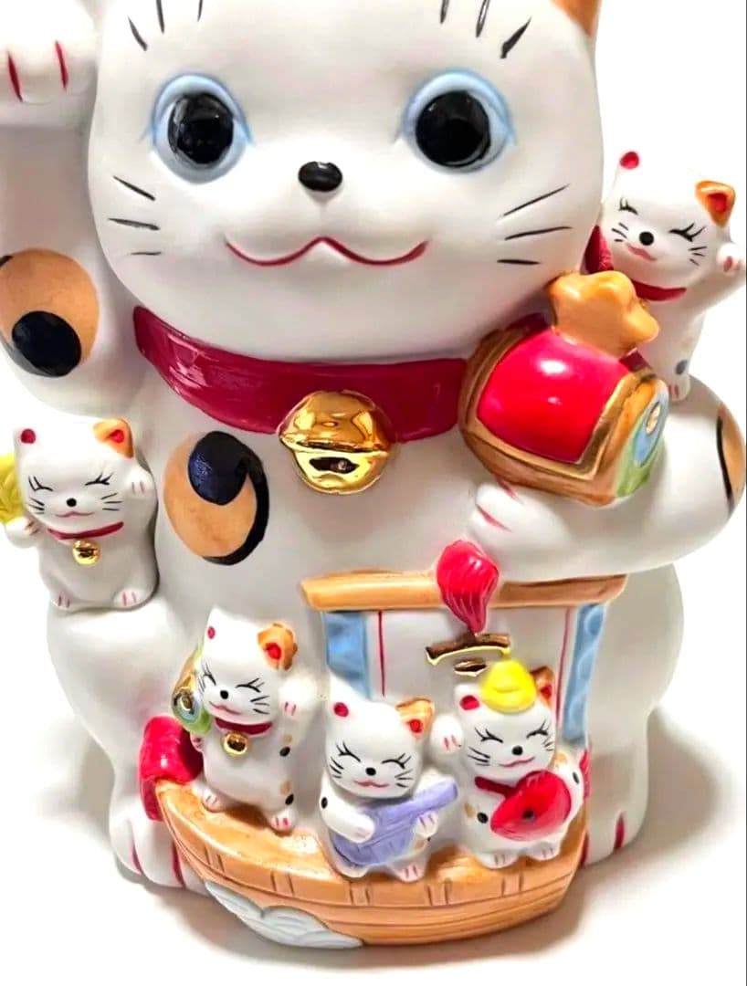 招き猫　七福神　置物　インテリア　縁起物