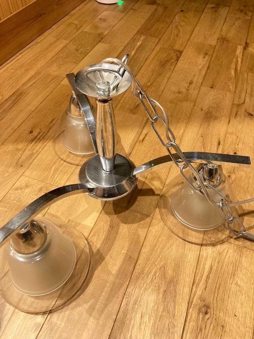 モダン 3灯 シーリングライト クローム