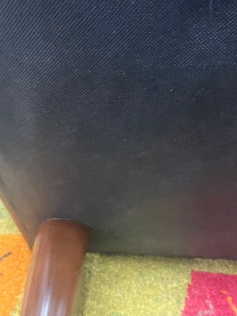 カリモク60　オットマン　スタンダードブラック