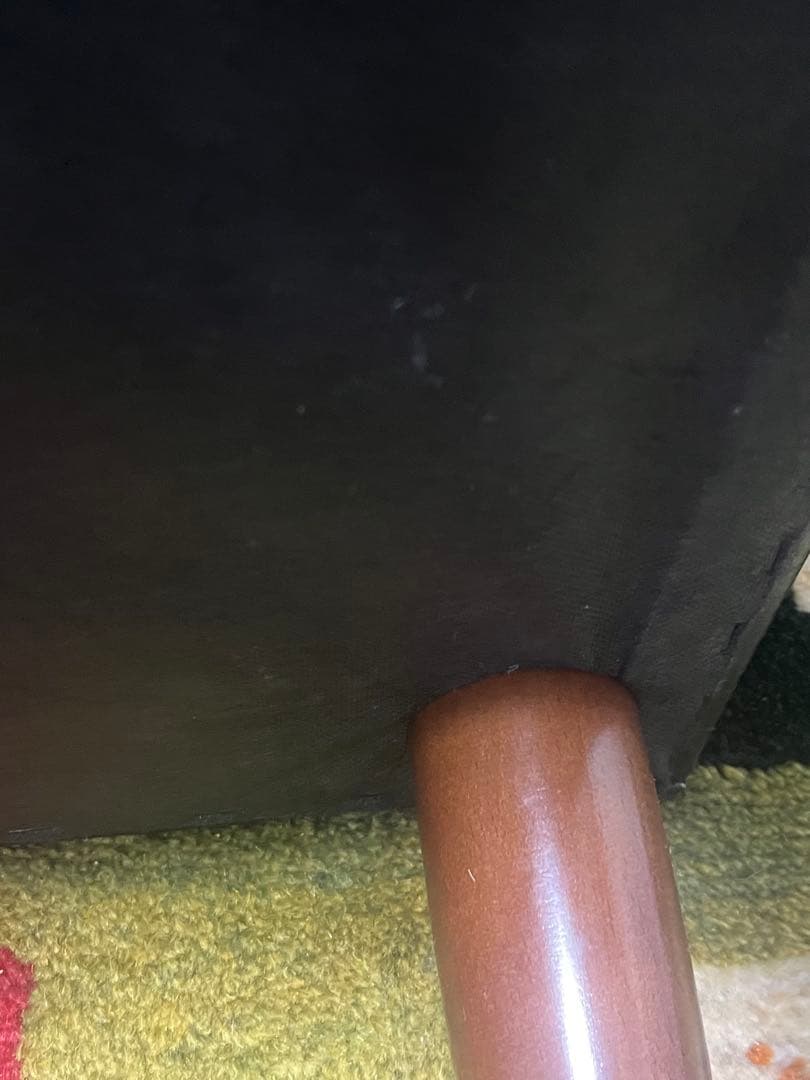 カリモク60　オットマン　スタンダードブラック