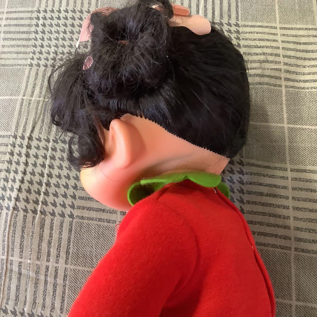 【昭和レトロ、当時物】70～80年代 あさりちゃん ソフビ人形 フィギュア