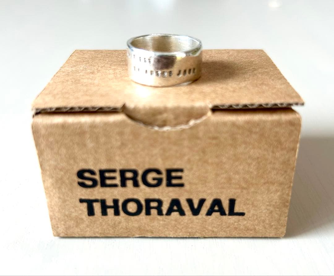 SERGE THORAVAL 『Espoir 希望』 シルバー リング 12号 - メルカリ