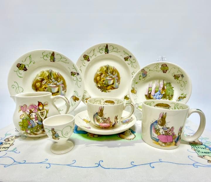 最終SALE☆レアjug 1/4 pt 付☆グリーンライン☆ラインなし9点セット