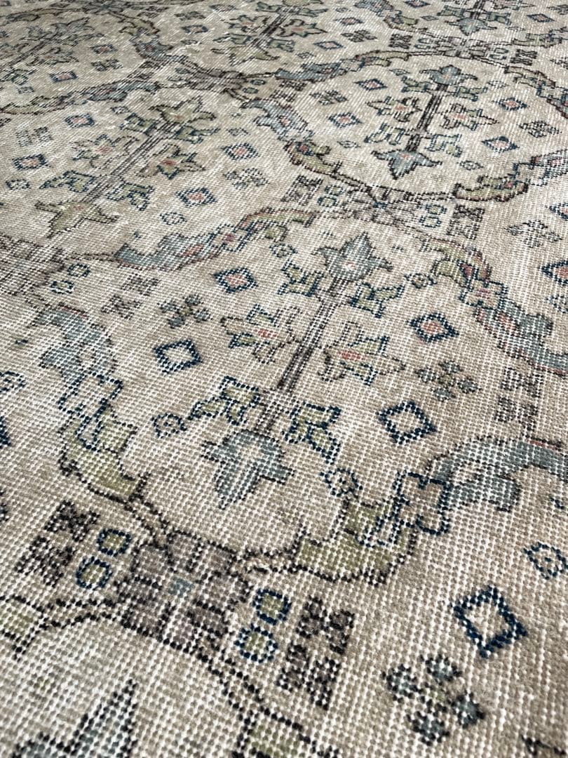 【3日間だけ値下げ】①未使用 トルコ　ラグ　ヴィンテージ　絨毯