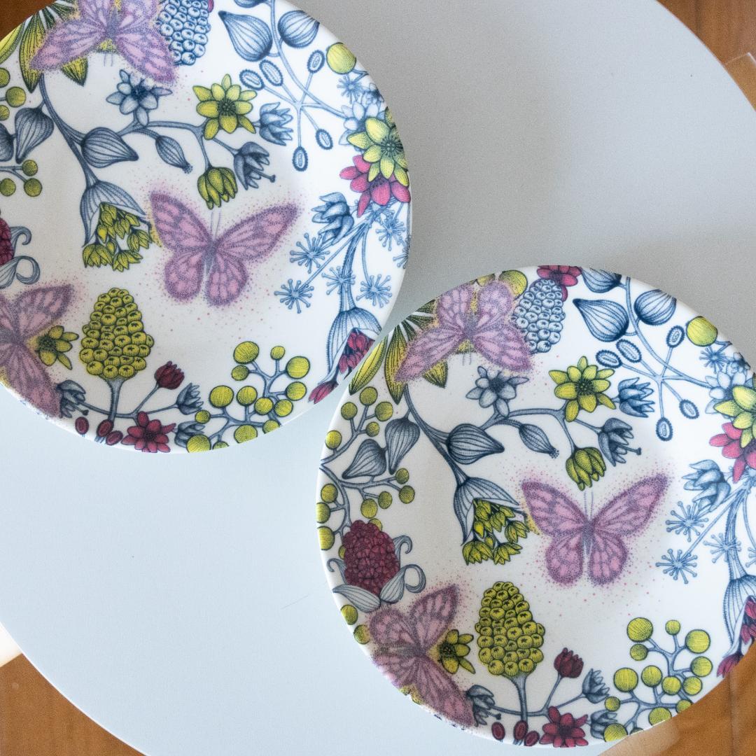 arabia runo butterfly ＊16.5cm プレート ②