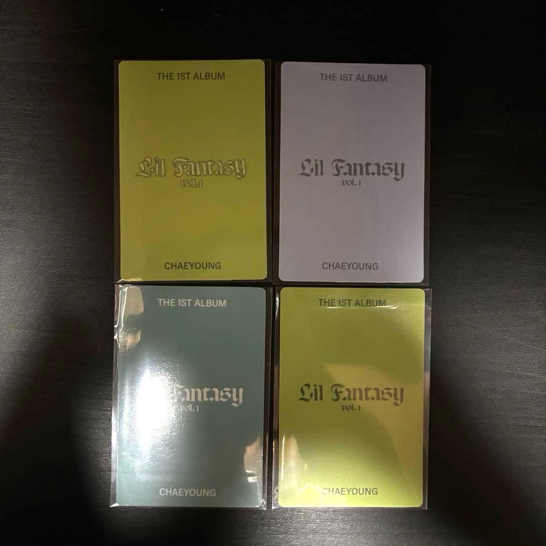 TWICE チェヨン SHOOT 事前収録 サノク トレカ コンプセット