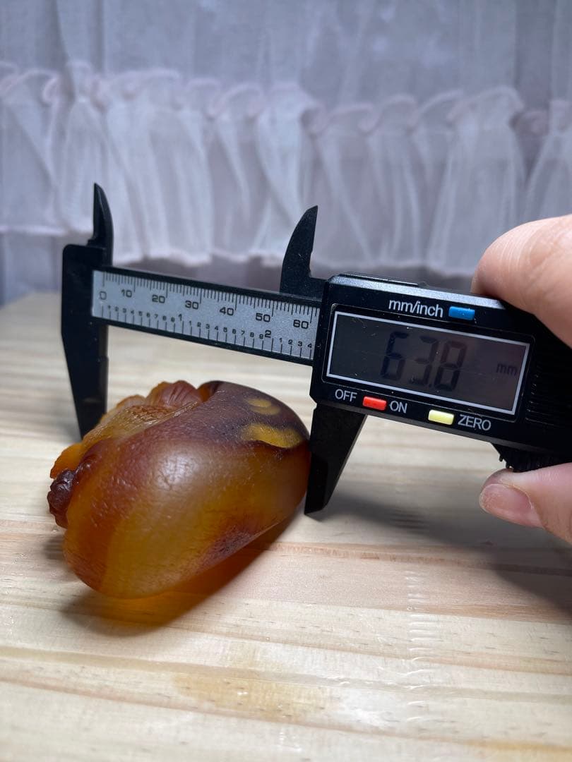 綺麗^ - ^ ❣️ 天然石　瑪瑙  金魚　手彫り置物 原石