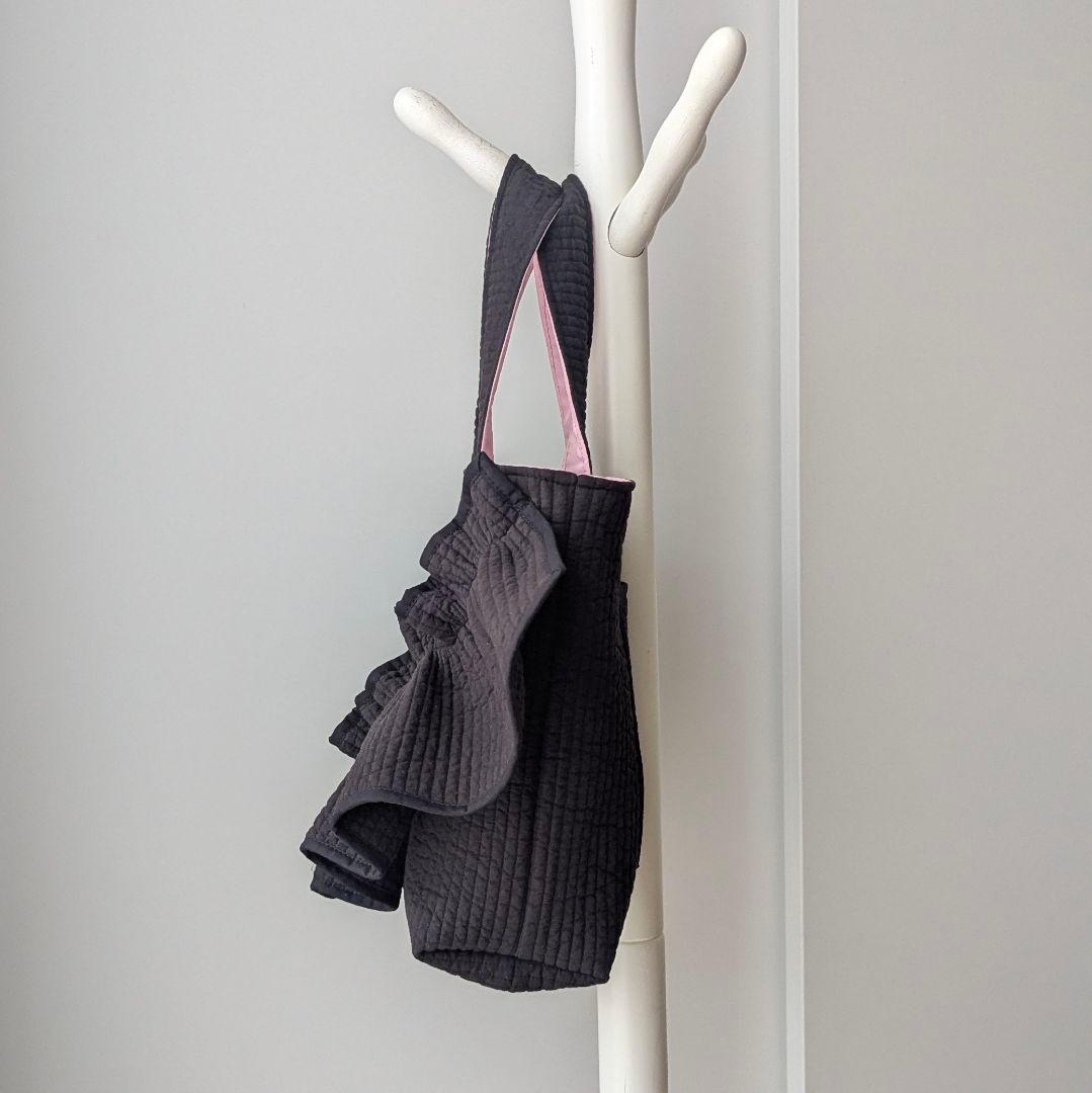 あや◡̈様確認用 ヌビバッグ A4 フリル ヌビトートバッグ マザーズバッグ