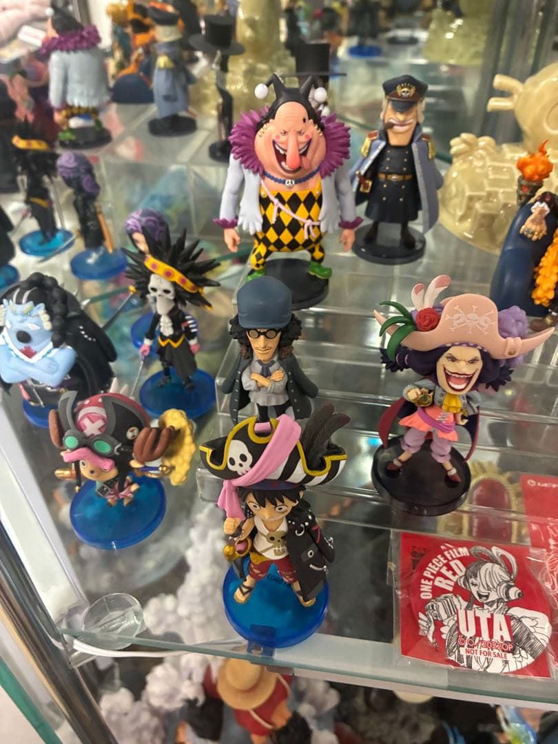 ワンピース　ワーコレ　Ado 黒ひげ海賊団　麦わら海賊団　開封品セット