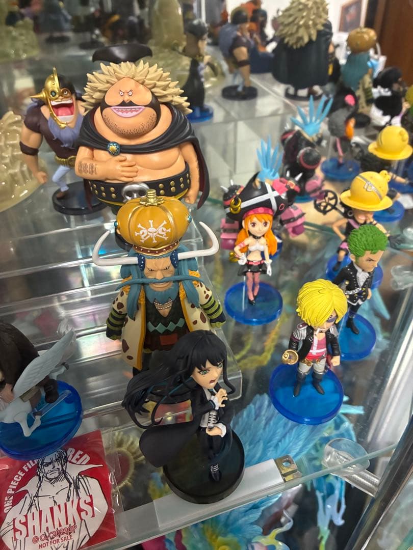 ワンピース　ワーコレ　Ado 黒ひげ海賊団　麦わら海賊団　開封品セット