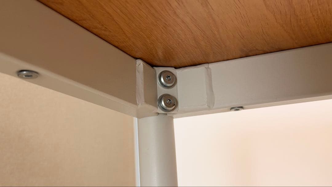 無印良品 ワークデスク オーク天板 ホワイト脚