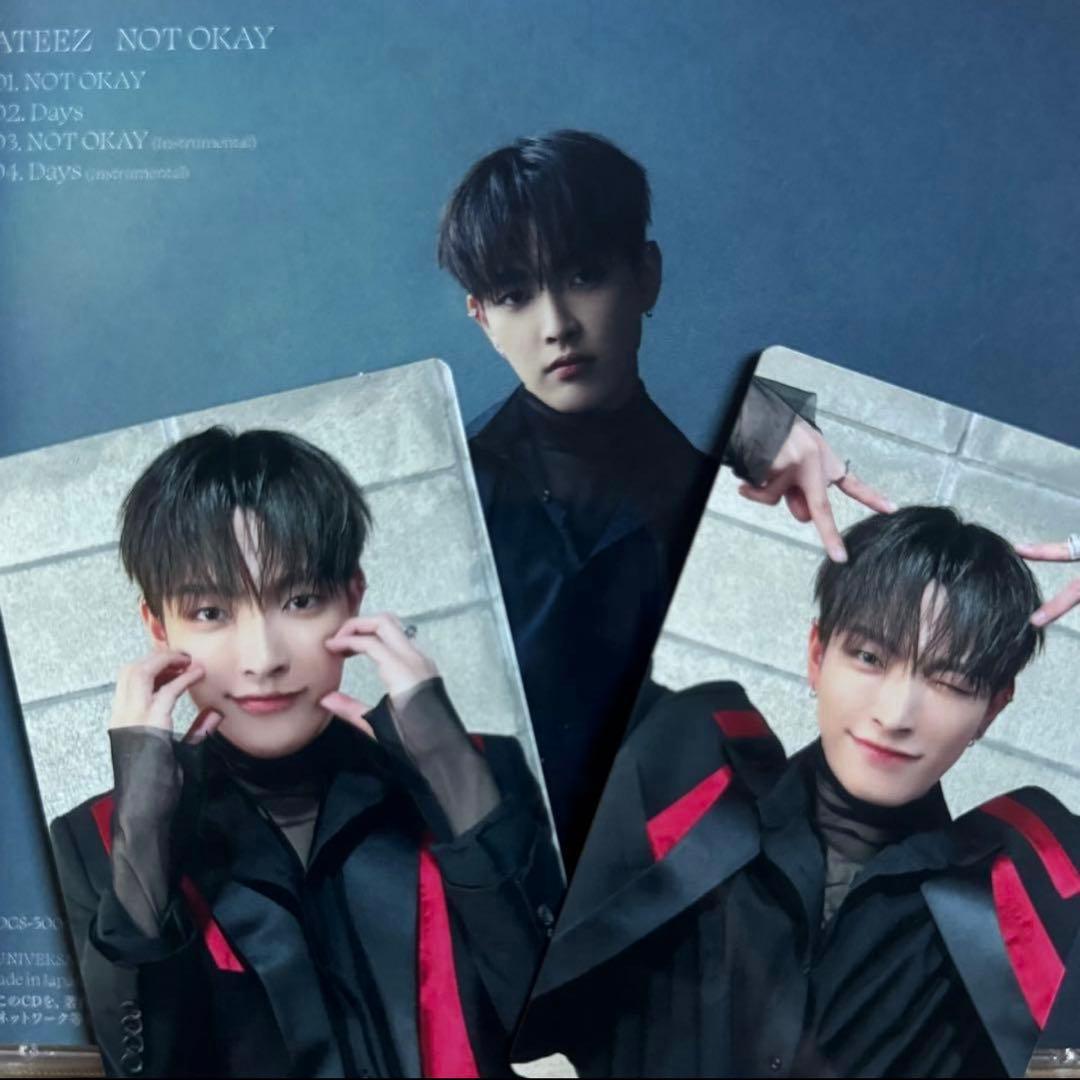ateez NOT OKAY ホンジュン トレカ - メルカリ