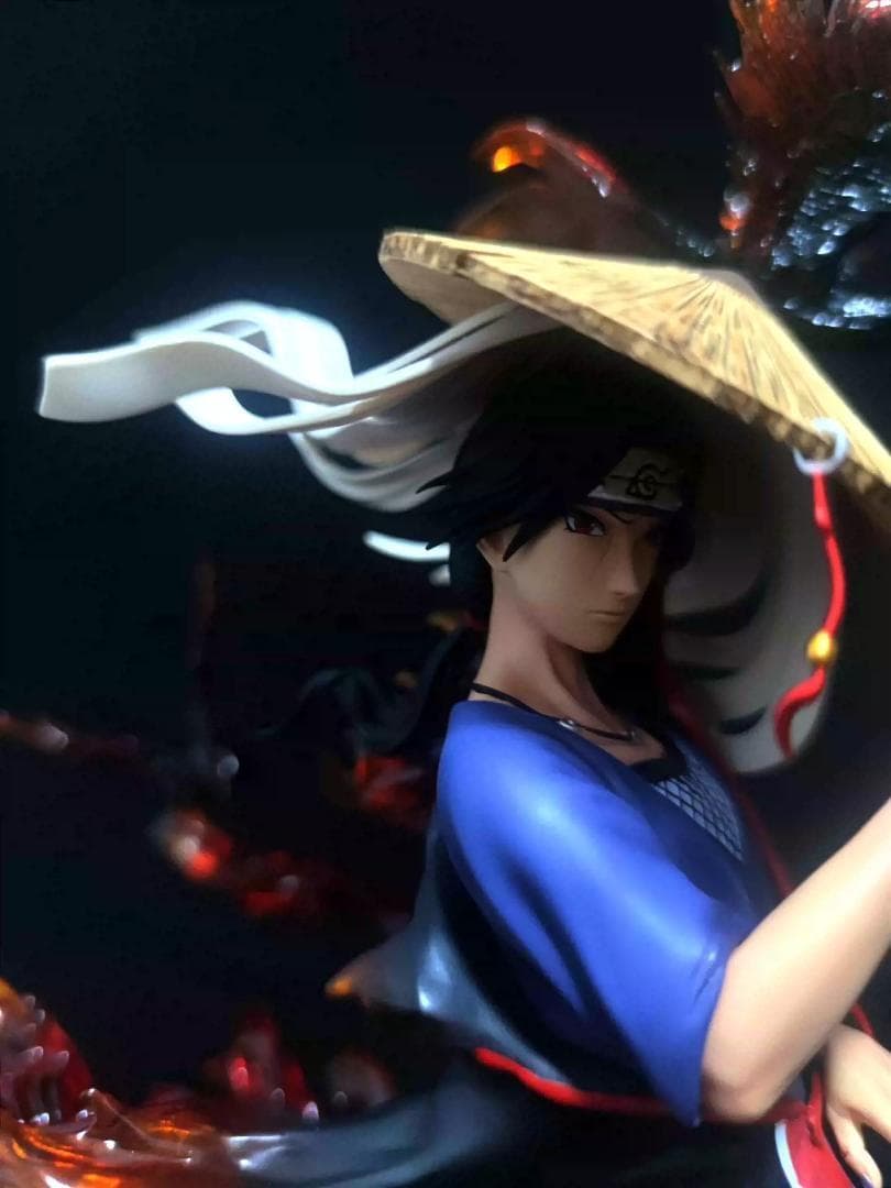 ナルト 疾風伝 暁 うちはイタチ ガレージキット 塗装済み完成品