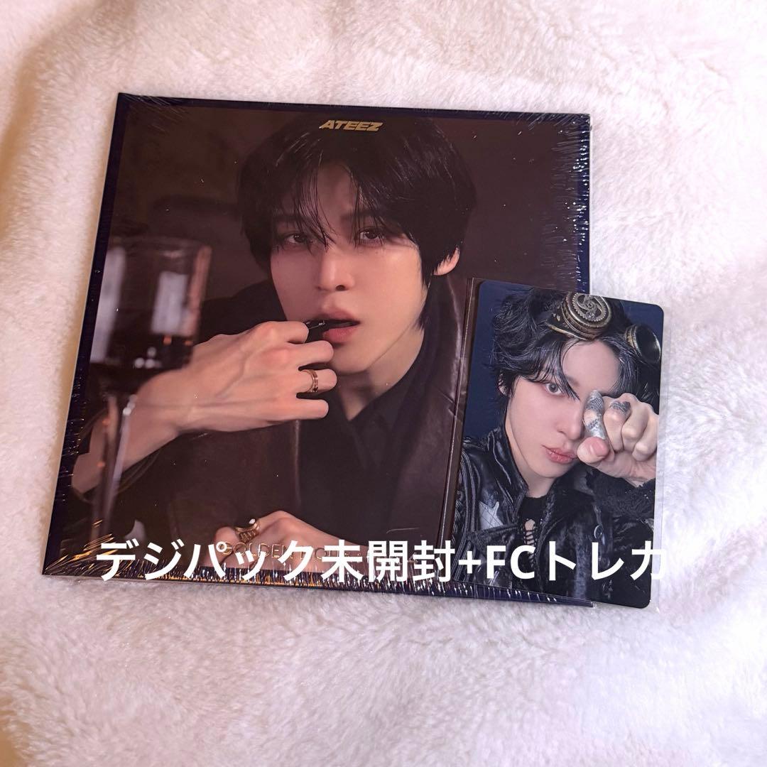 ATEEZ ユノ デジパック未開封+FCトレカ - メルカリ