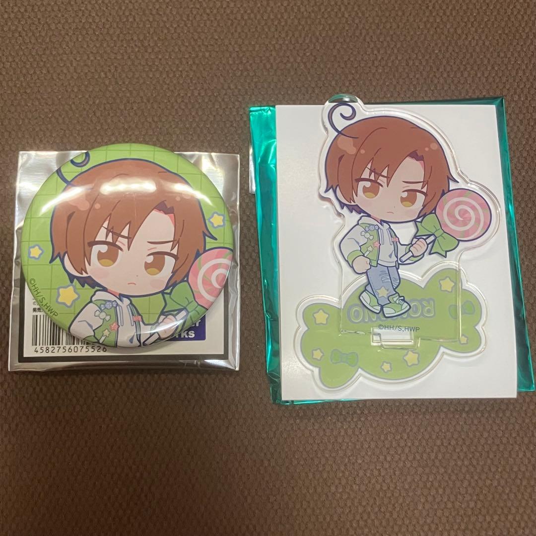 の*り様 【ヘタリア】 ロマーノ ミックスガーデン コラボ 缶バッジ