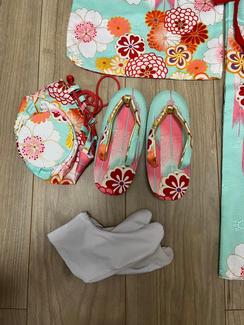 七五三 着物セット 花柄 子供用