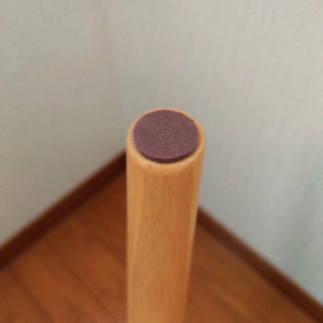 【送料無料】楕円形 折れ脚 センターテーブル 下部スラット棚付き