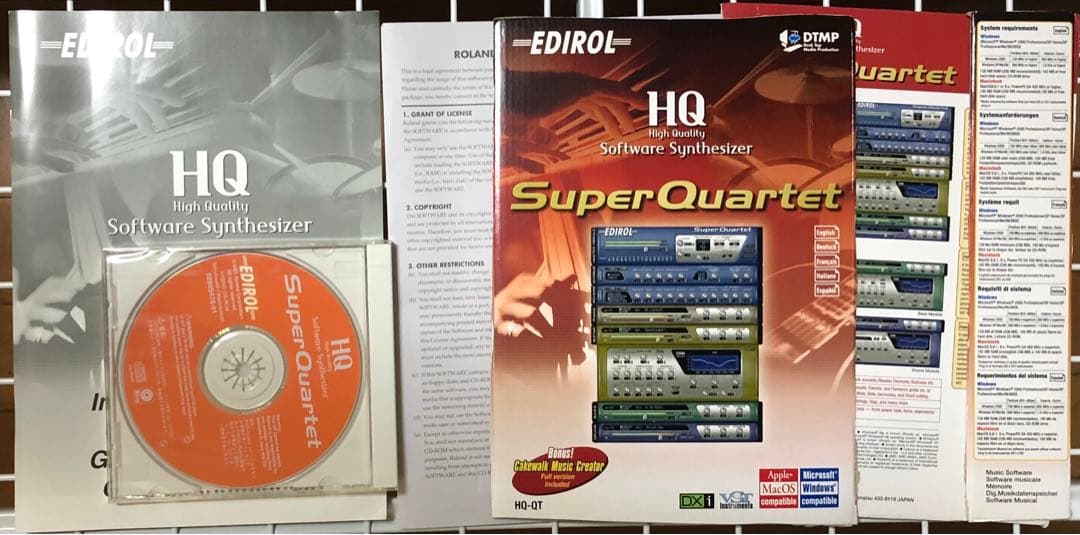 【超希少】Edirol Super Quartet