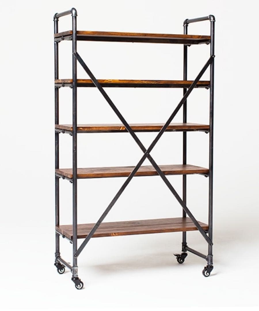 ⭐️ロマン［幅90cm］5レイヤーシェルフ/クラフトマンシリーズ【大型家具】