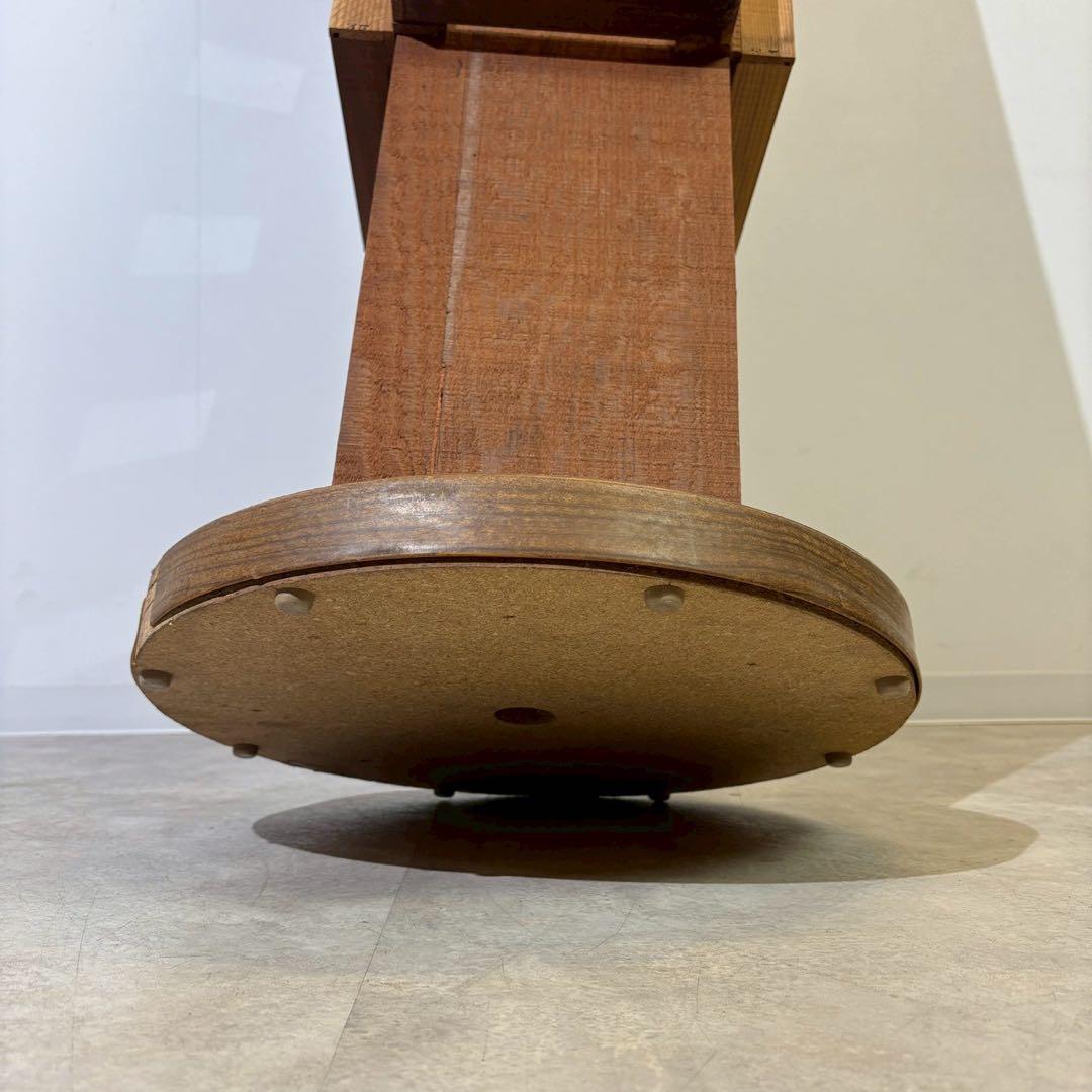 回転cd棚　CDラック　ポストカードラック　喫茶店