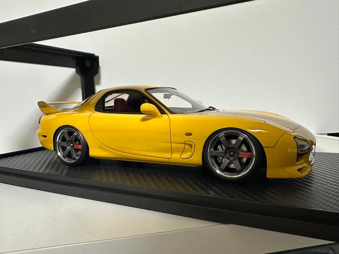 ミニカー 1/18 Mazda FD3S Mazda Speed Aspec Yellow