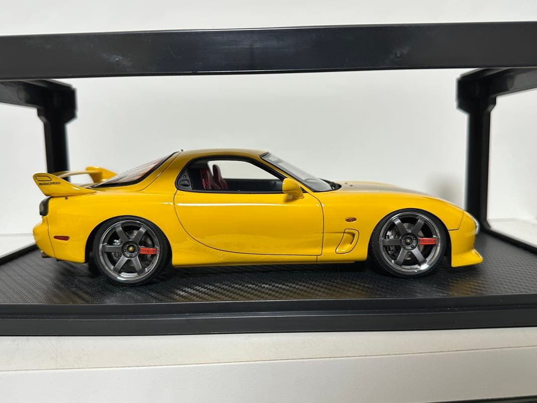 ミニカー 1/18 Mazda FD3S Mazda Speed Aspec Yellow