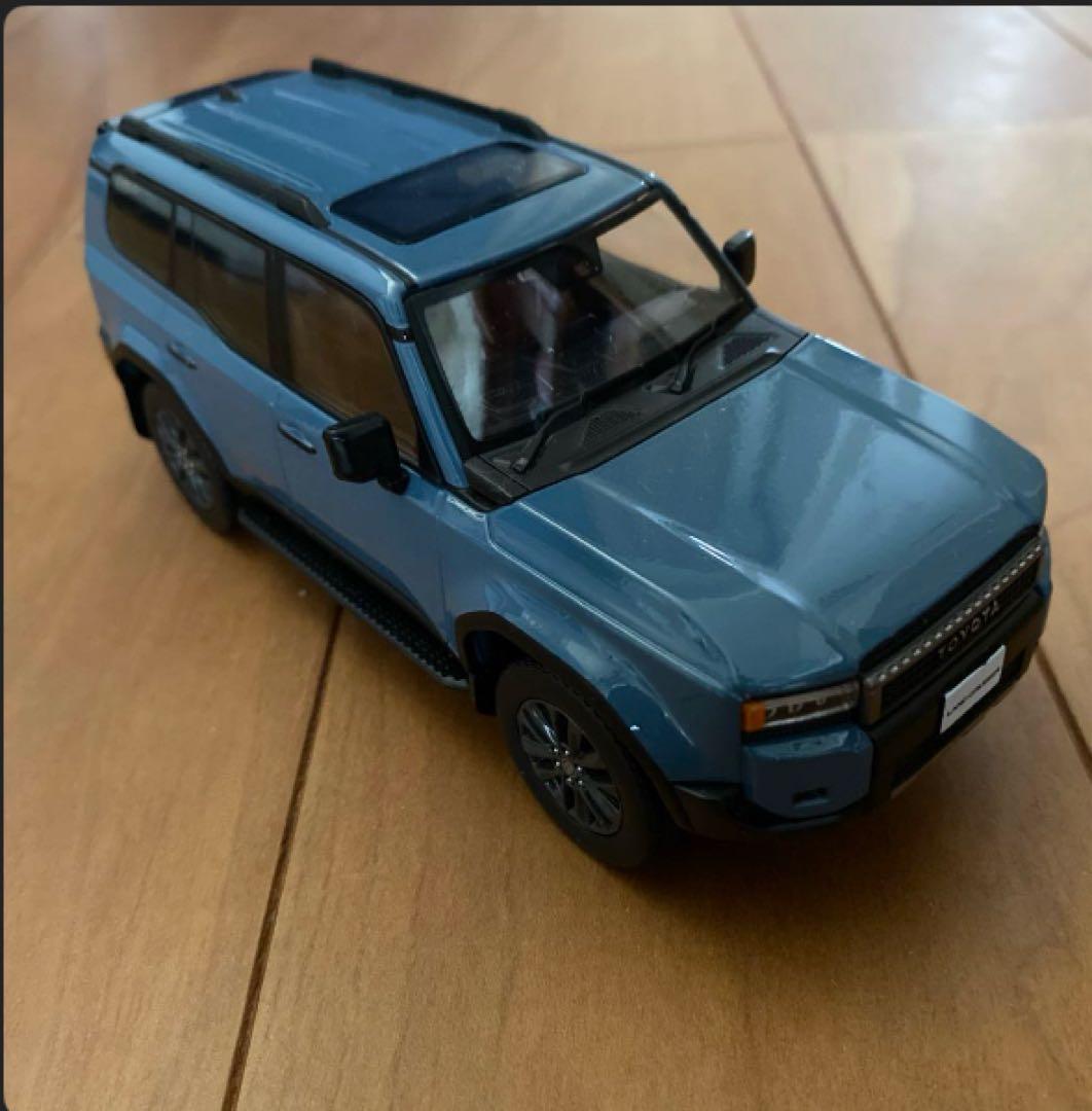 トヨタ 新型　ランドクルーザー250 カラーサンプルミニカー スモーキーブルー