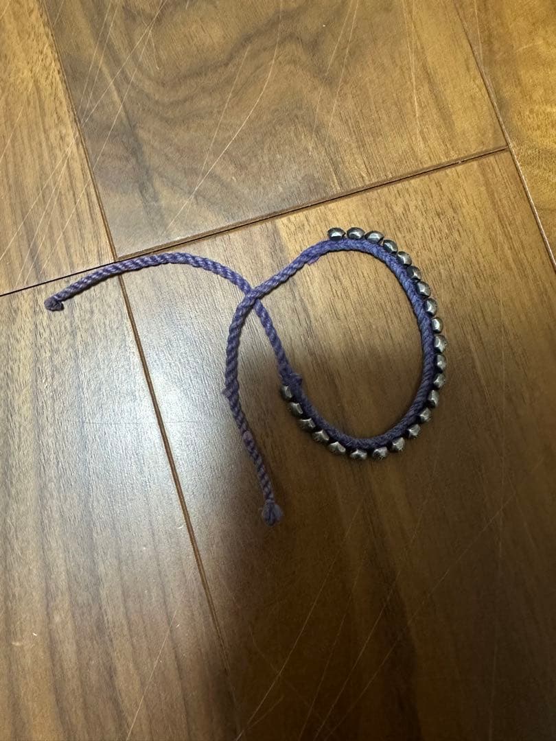 OKURA紫のロープブレスレット 茅の輪ブレスレット 藍(AMETHYST): 『岩座(いわくら)』公式通販