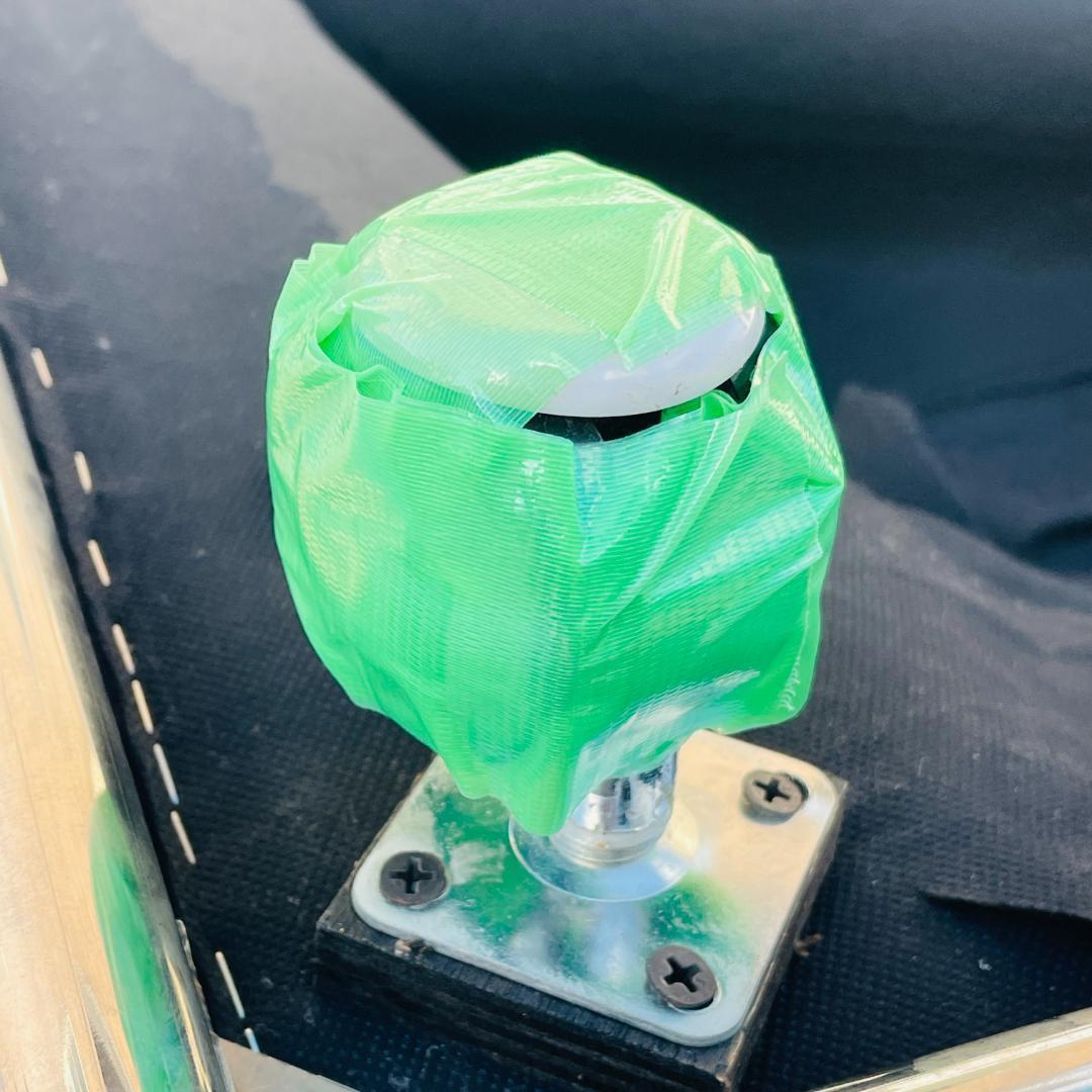 クラスティーナ　ウルティマソファ　オットマン　スツール　ブラウン　大型