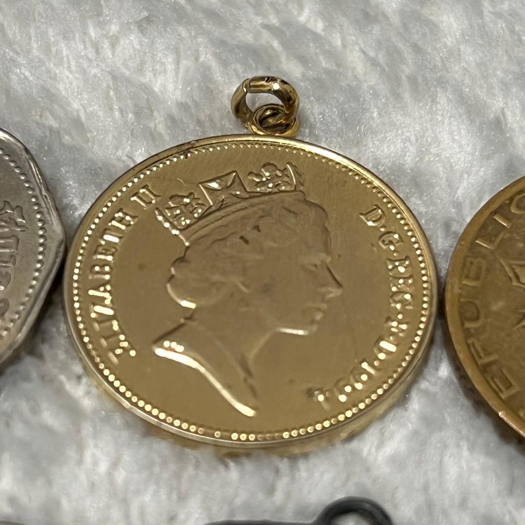 コインネックレス 古銭 詳細不明 コレクション整理品 遺品整理 記念