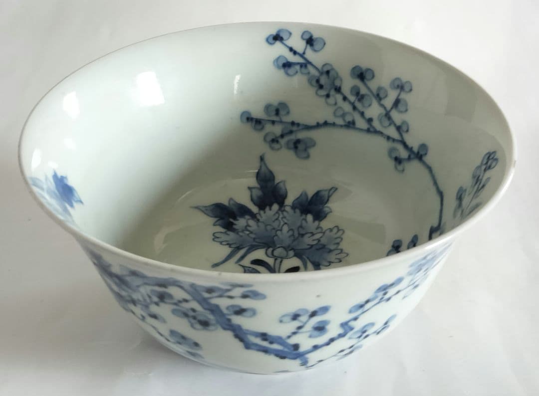 染付　どんぶり