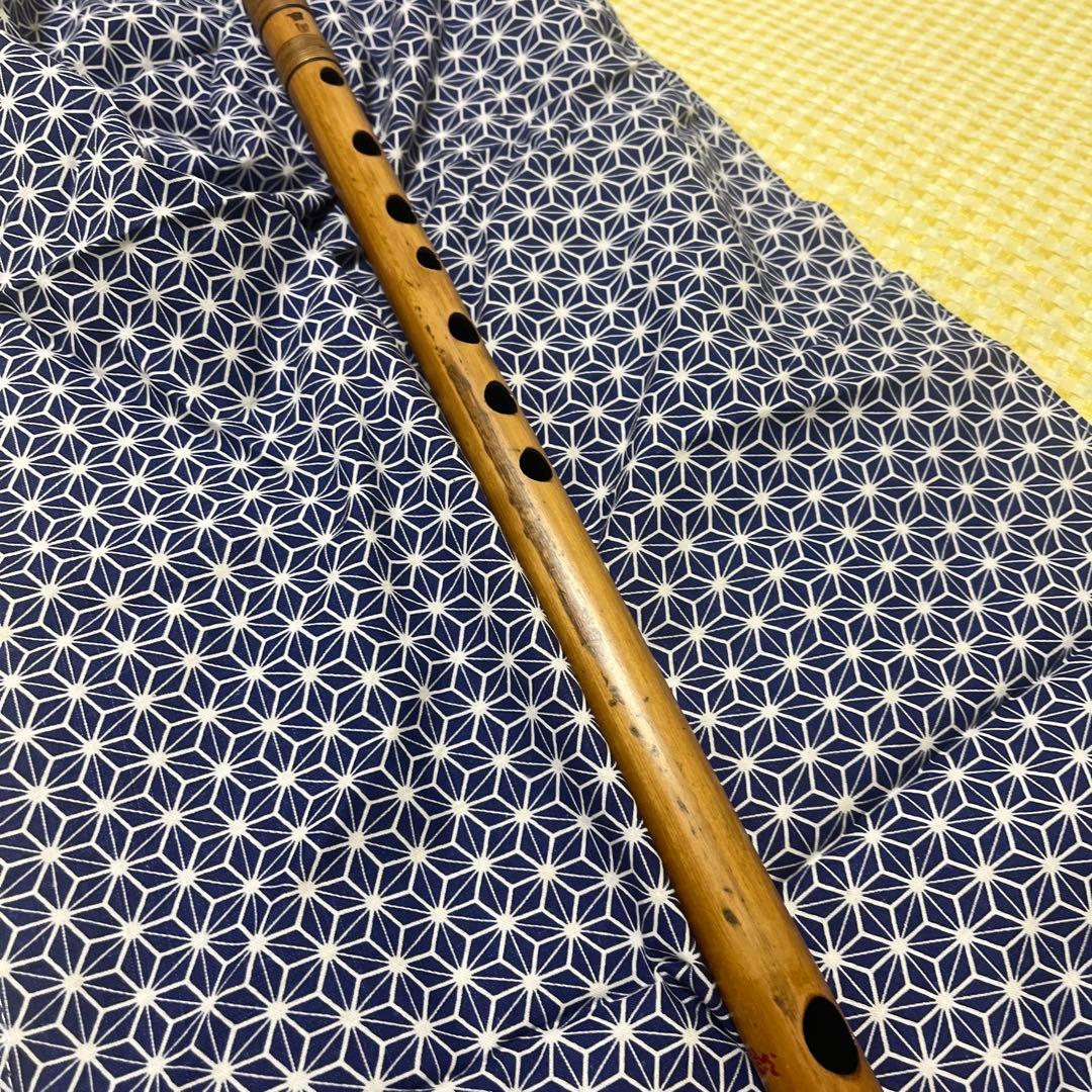 篠笛　蘭照（蘭情）　唄物　七本調子　天地巻