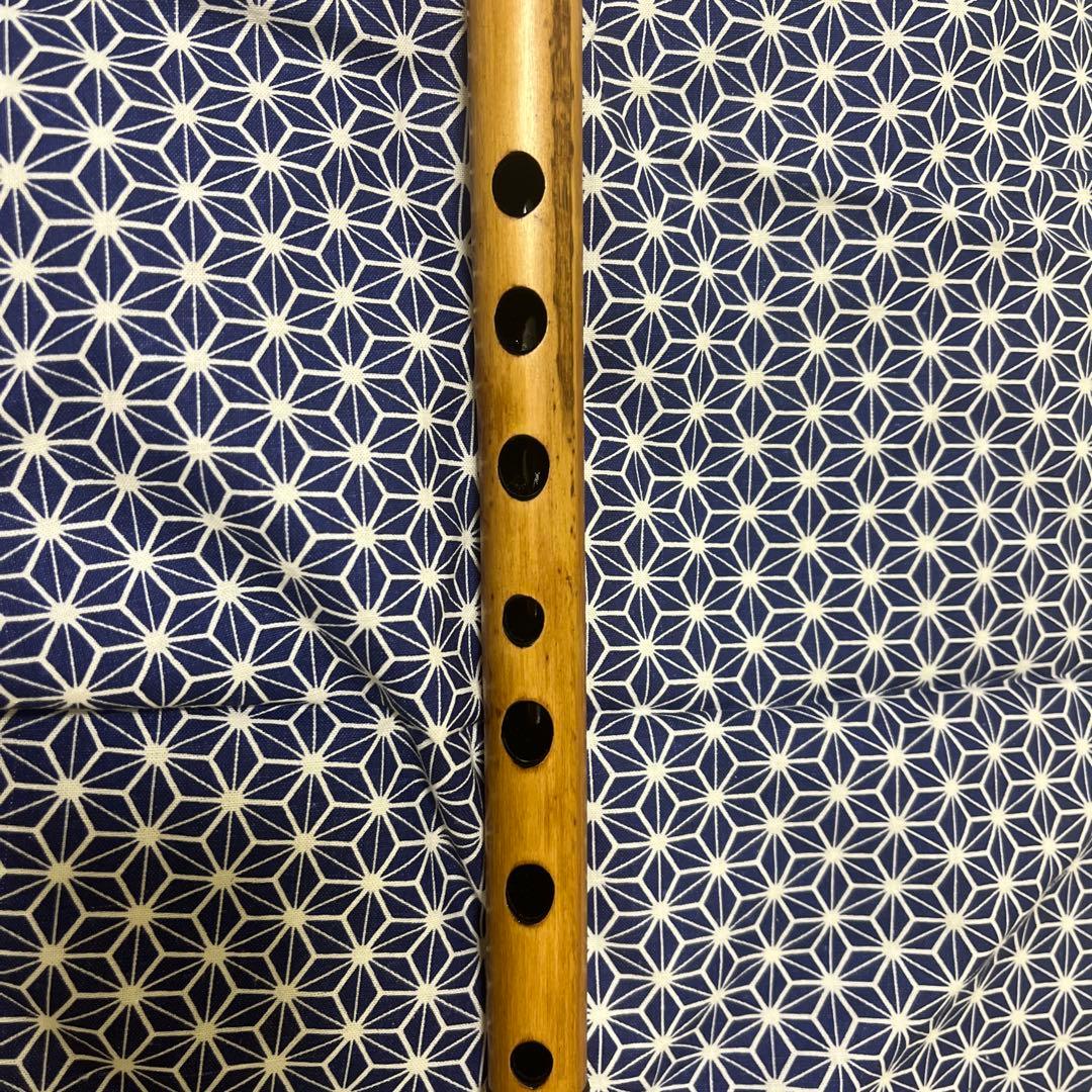 篠笛　蘭照（蘭情）　唄物　七本調子　天地巻