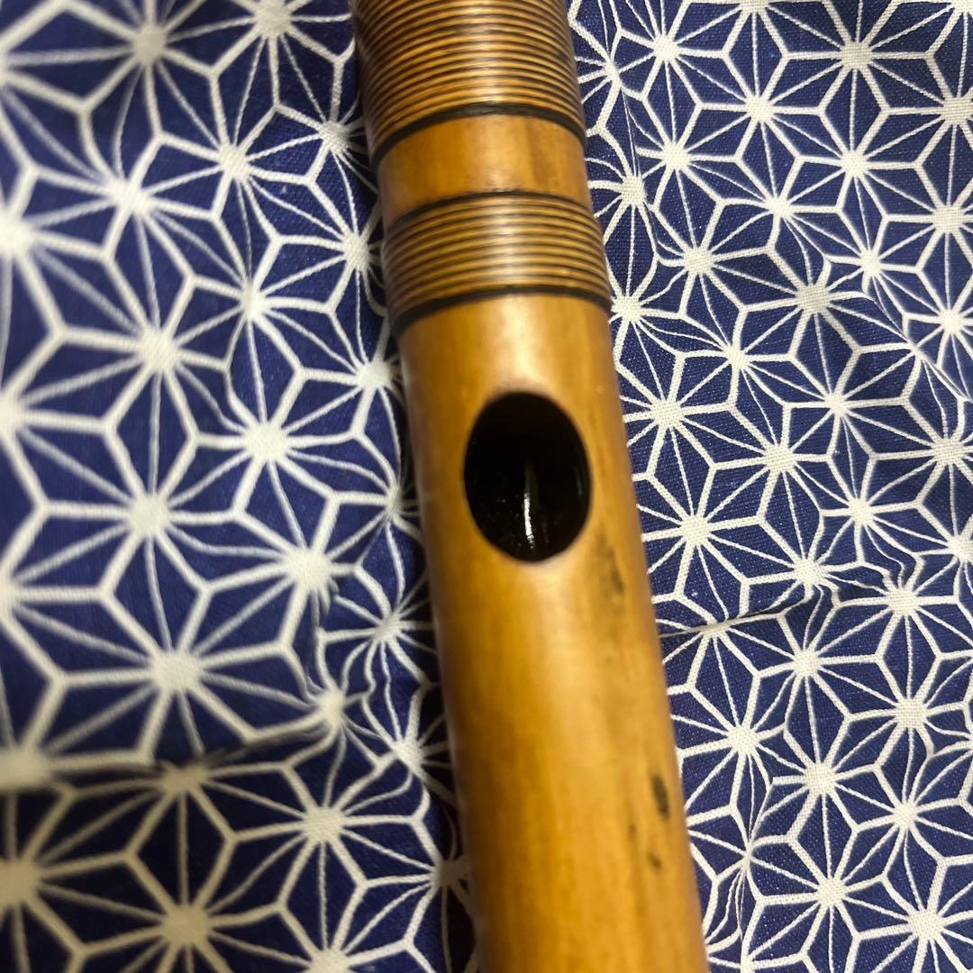 篠笛　蘭照（蘭情）　唄物　七本調子　天地巻