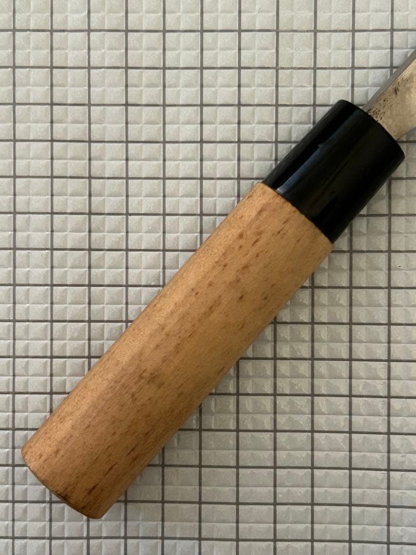 左用 出刃 包丁 出刃包丁 150mm 朴丸柄 左利き用