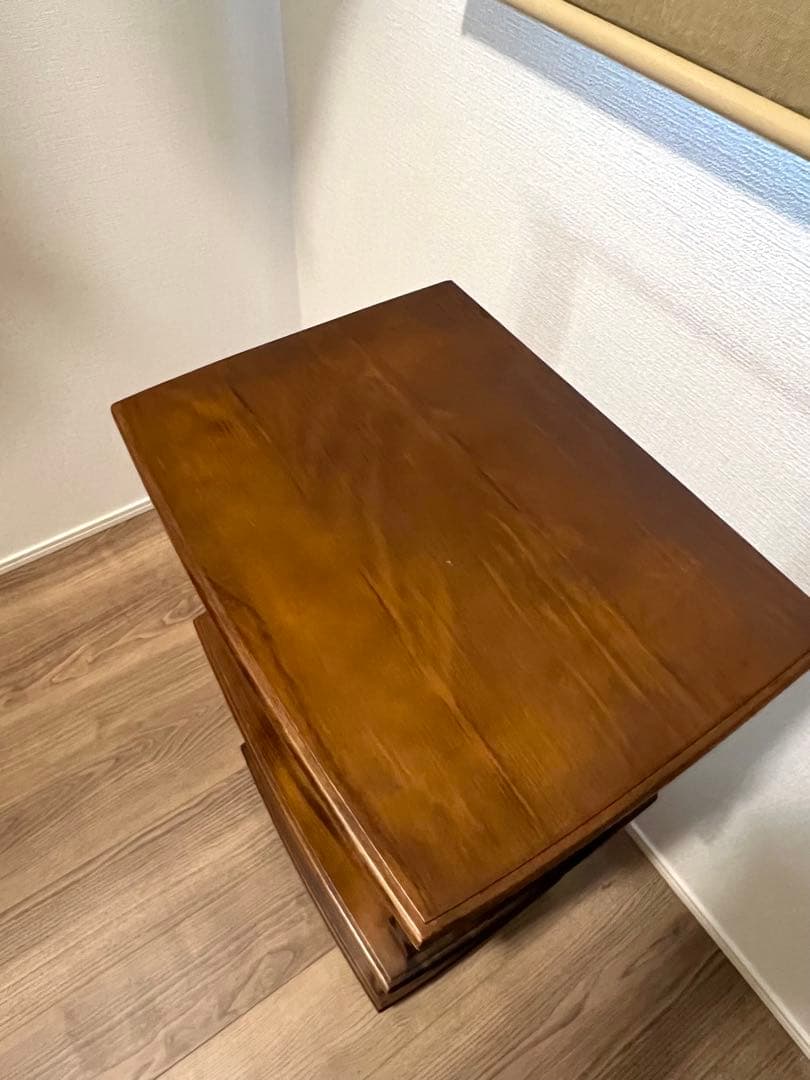 アンティーク家具木製ラックサイドテーブル昭和レトロ