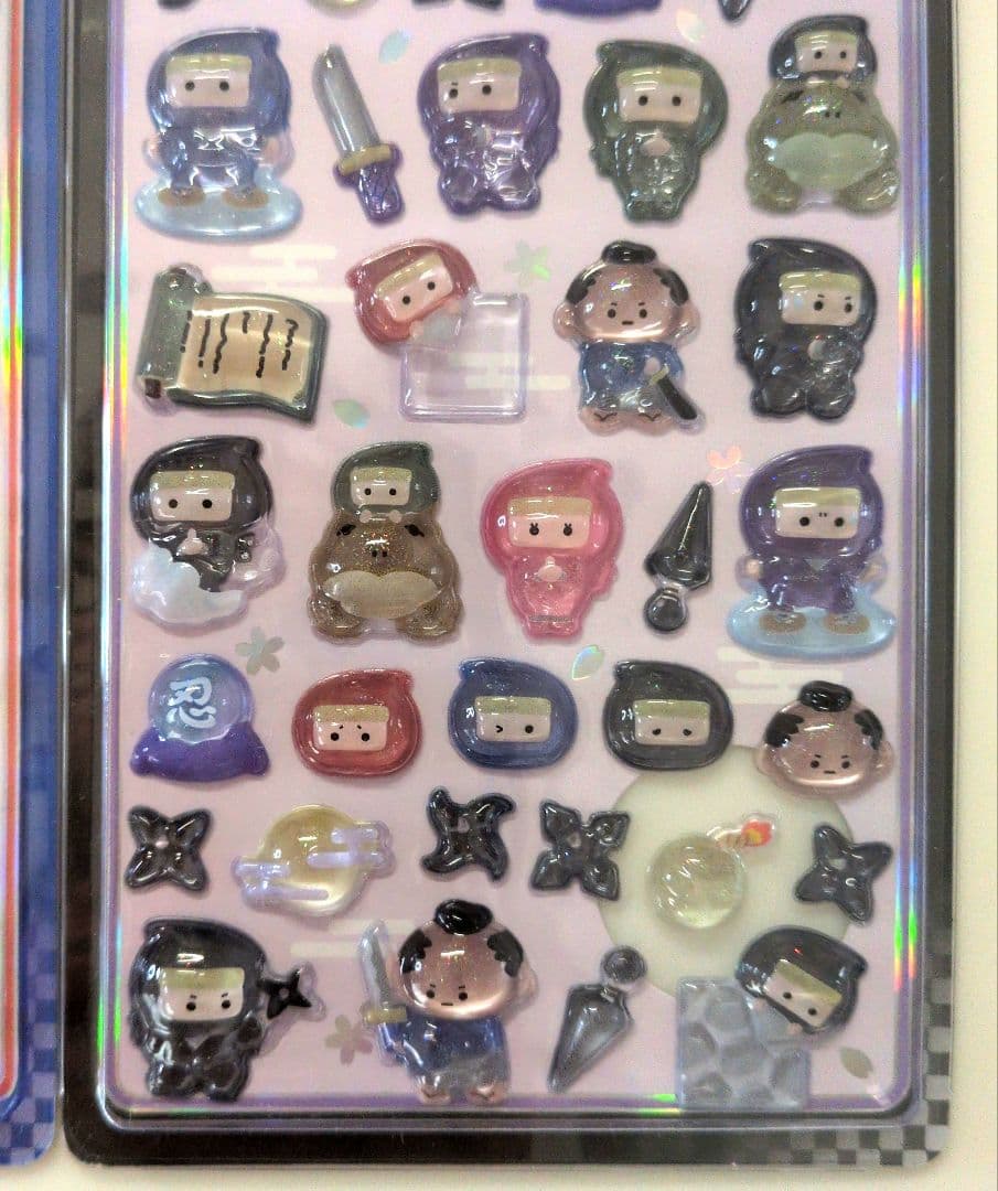 正規品ボンボンドロップシール和柄　クーリア　舞妓　忍者お相撲おにぎりお寿司柴犬