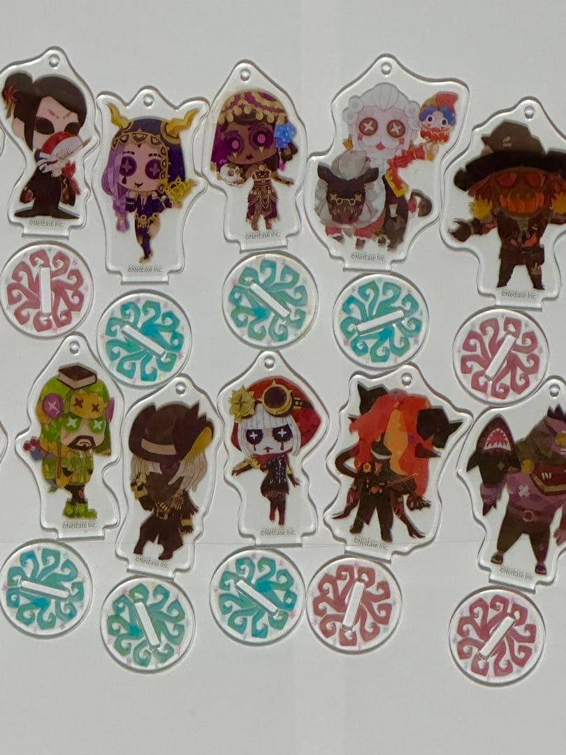 全16種類セット 第五人格 ミロこらーじゅ アクリルスタンドキーホルダ