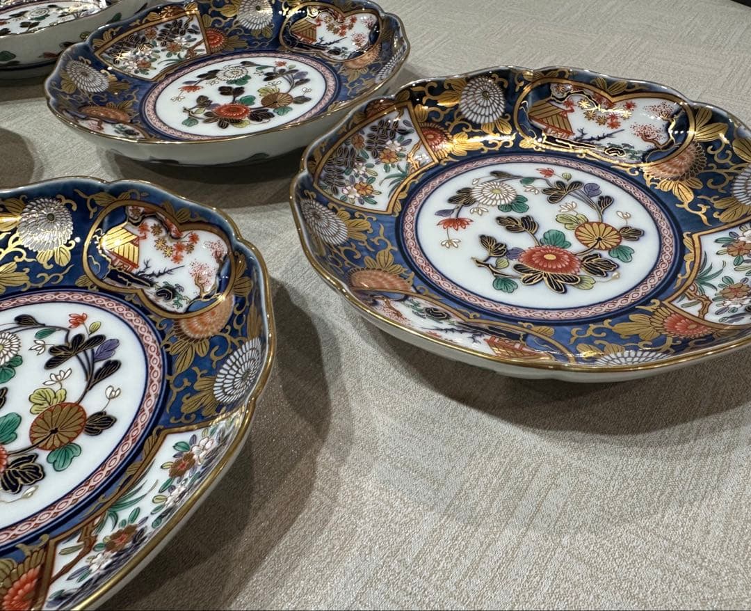 琳派古伊万里様式【和皿】 5枚セット