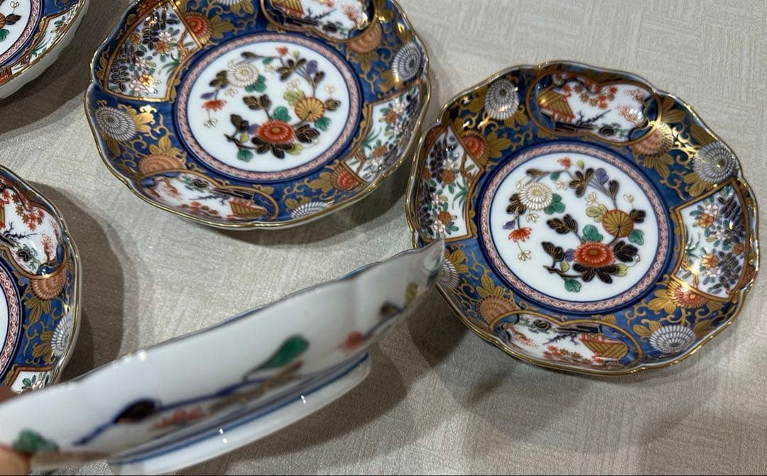 琳派古伊万里様式【和皿】 5枚セット