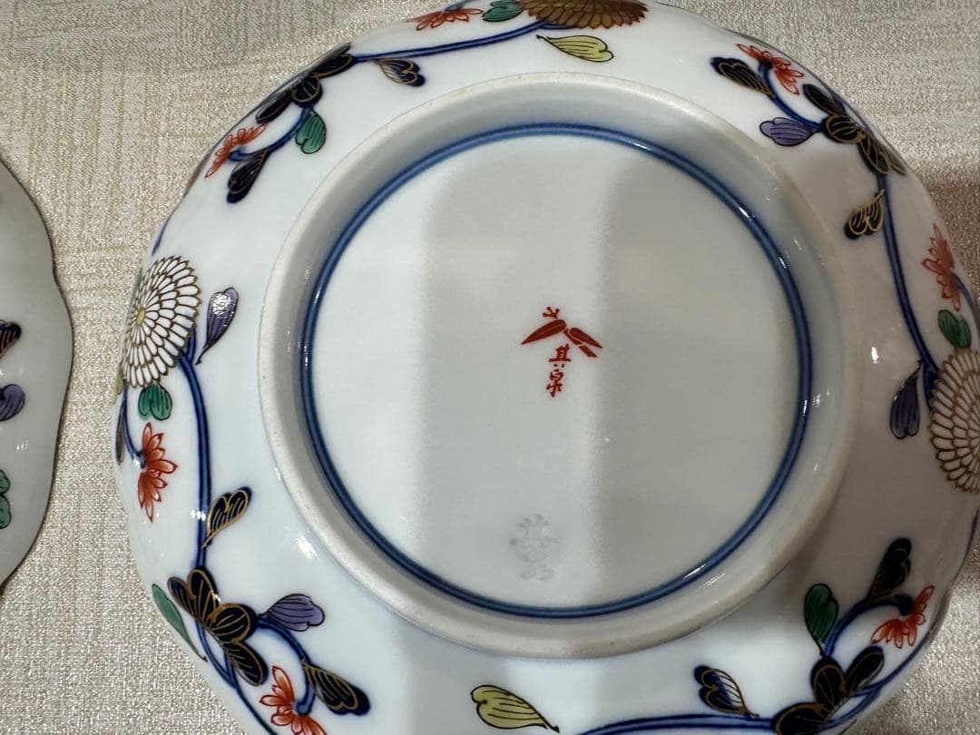 琳派古伊万里様式【和皿】 5枚セット