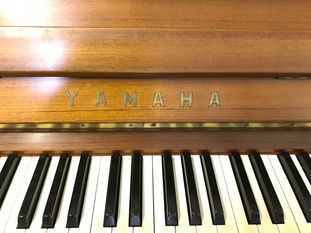 YAMAHA U7 アップライトピアノ 希少 木目 象牙・鍵盤 - メルカリ