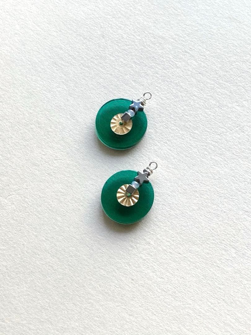 no.0315 ネオンディスクとヘマタイト