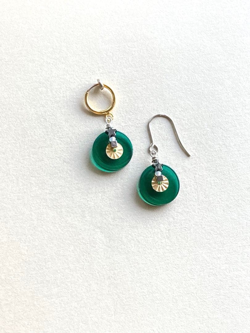 no.0315 ネオンディスクとヘマタイト